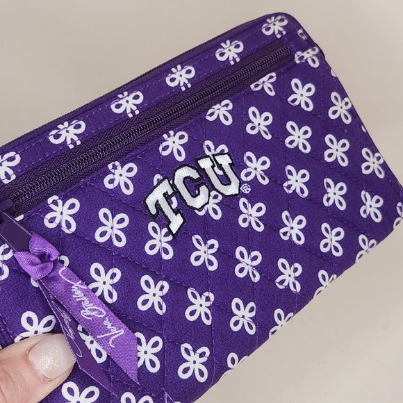 Vera Bradley Wristlet/Wallet - Collegiate Collection - TCU - NWT - Picture 3 of 6